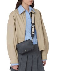 COCCINELLE TEBE Geanta de umar din piele texturata sangrie - Genți femei - 5