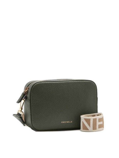 TEBE Geanta de umar din piele texturata algele - Genți femei