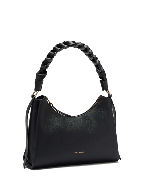 BOHEME GRANA DOUBLE Geanta medie din piele noir/cuir - Genți femei