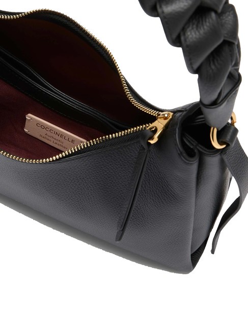 BOHEME GRANA DOUBLE Geanta medie din piele noir/cuir - Genți femei