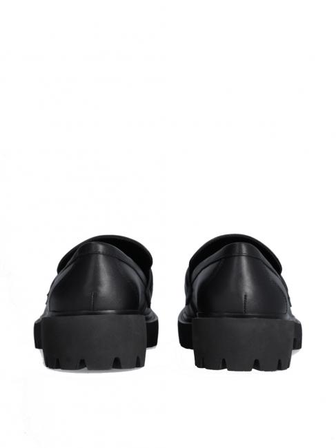 CORA 12 Mocasini din piele negru - Pantofi femei