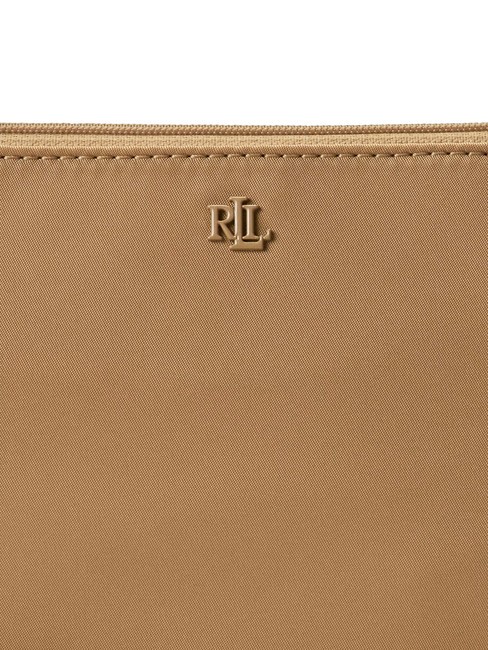 LANDYN Geantă de umăr plată din nailon kaki/kaki - Genți femei