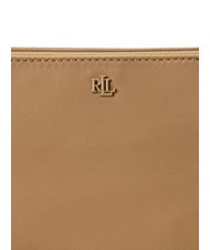 RALPH LAUREN LANDYN Geantă de umăr plată din nailon kaki/kaki - Genți femei - 4