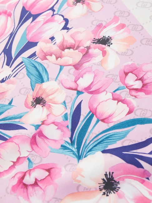 FLOWER CORNER Eşarfă trandafir - Eșarfe