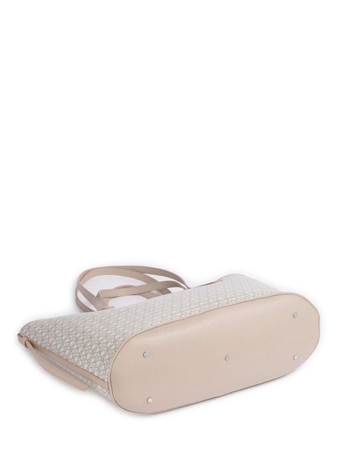 NEW NEVER WITHOUT BAG  Cumpărător de mână/umăr mul.blanc/roset - Genți femei