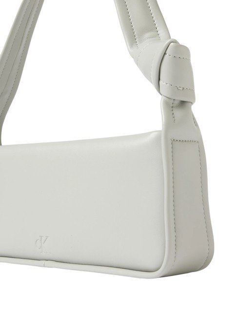 KNOTTED Geanta de umar gri miraj - Portofele femei