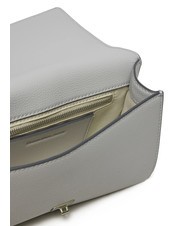 CALVIN KLEIN CK JEANS FORGED LOCK  Mini geanta de umar gri miraj - Genți femei - 4