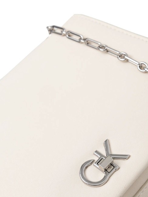 CK CONV CHAIN Geantă de umăr convertibilă, geantă crossbody sare de mare - Genți femei