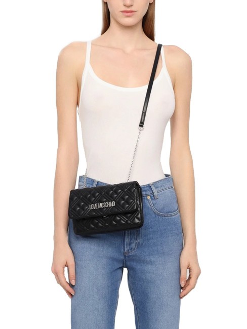 QUILTED Geantă de umăr mică po00bx - Genți femei