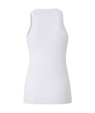 PINKO DISTINTO Top cu nervuri alb strălucitor - tricou - 2