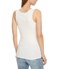 GUESS CHENILLE LOGO  Top din bumbac alb purpuriu - tricou - 2