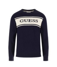 GUESS FLICK  Pulover smartblue - Pulovere pentru bărbați - 4