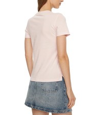 GUESS SS CN TRIANGLE LOVE Tricou din bumbac roz cu cheie redusă - tricou - 2