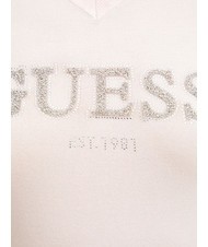 GUESS HOLLY LOGO  Pulover roz cu cheie redusă - Pulovere pentru femei - 3