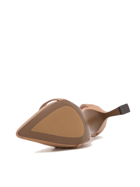 FERNANDA Pompe din piele cu bretele piei - Pantofi femei