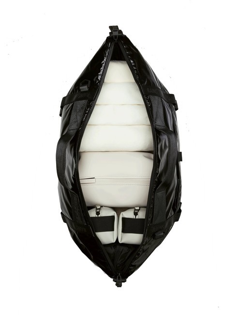 SIBU WEEKEND Geanta impermeabila cu curea de umar negru - Genți de voiaj