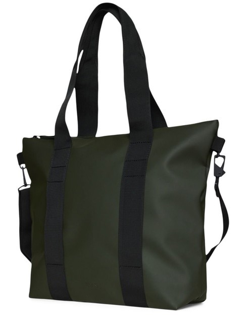 TOTE BAG MINI Geanta impermeabila verdeaţă - Genți femei
