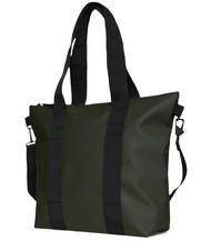 RAINS TOTE BAG MINI Geanta impermeabila verdeaţă - Genți femei - 2