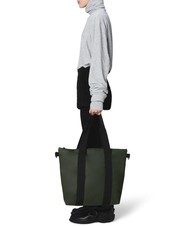 RAINS TOTE BAG MINI Geanta impermeabila verdeaţă - Genți femei - 3