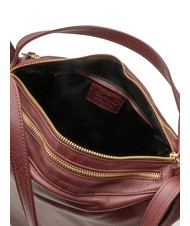 LESAC TRIO Rucsac din piele Nappa visiniu închis - Genți femei - 8
