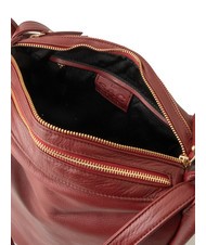 LESAC TRIO Rucsac din piele Nappa Burgundia - Genți femei - 8