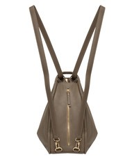 LESAC TRIO Rucsac din piele Nappa noroi - Genți femei - 2