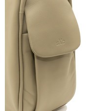 LESAC TRIO  Rucsac din piele ciocanita porumbel - Genți femei - 7