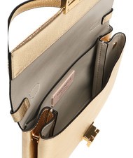 COCCINELLE ARLETTIS Mini geanta din piele texturata de aur - Genți femei - 4