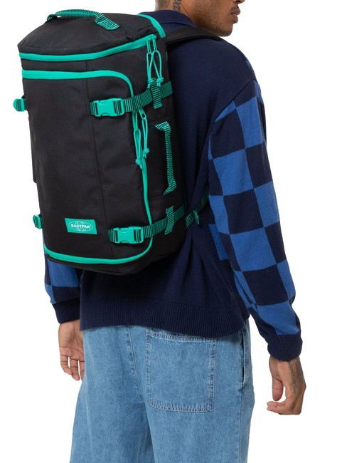 CARRY PACK Rucsac pentru laptop de 17". dungă de contrast neagră - Rucsacuri pentru școală și timp liber