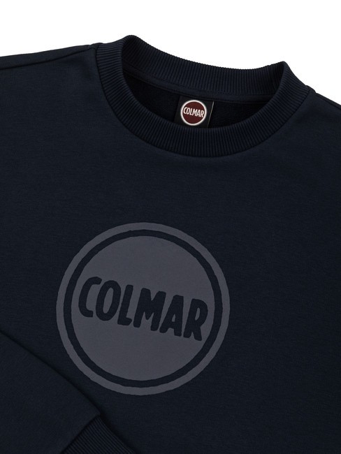 CONNECTIVE Hanorac cu gâtul turn cu logo albastru marin - hanorace