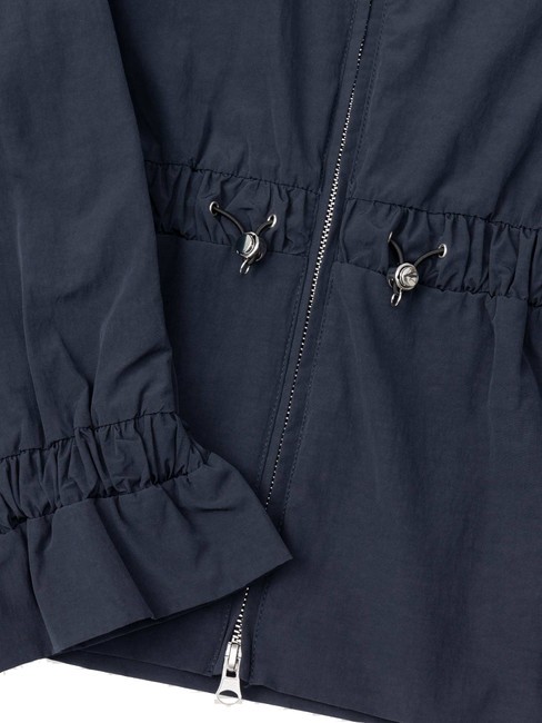 EVA Jachetă cu glugă albastru marin - Jachete pentru femei