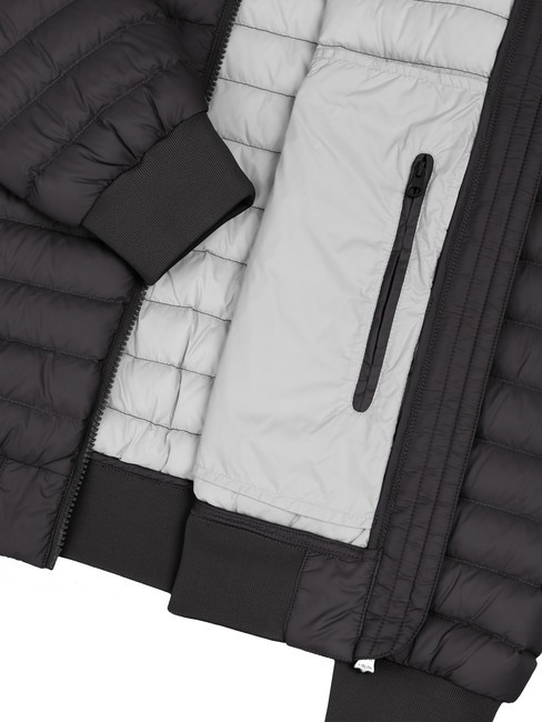 REPUNK Jachetă ușoară din puf gheață neagră - Jachete pentru bărbați