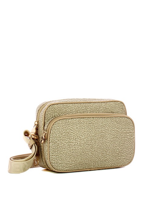 CAMERA CASE SMALL ECO LINE  Geanta de umar nisip - Genți femei
