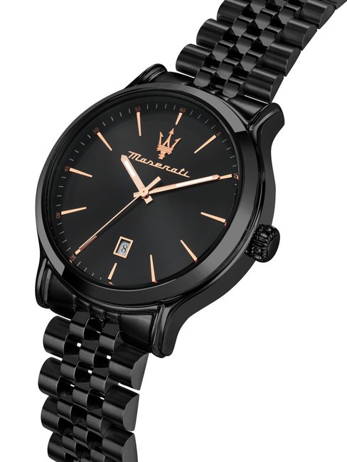 EPOCA Ceas cu afișaj de dată negru - Ceasuri