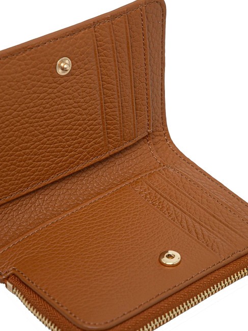 METALLIC SOFT Portofel mic din piele piei - Portofele femei