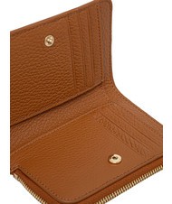 COCCINELLE METALLIC SOFT Portofel mic din piele piei - Portofele femei - 2