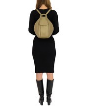 LESAC TRIO  Rucsac din piele ciocanita porumbel - Genți femei - 5