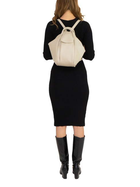 TRIO Rucsac din piele Nappa gheaţă - Genți femei