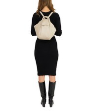 LESAC TRIO Rucsac din piele Nappa gheaţă - Genți femei - 5