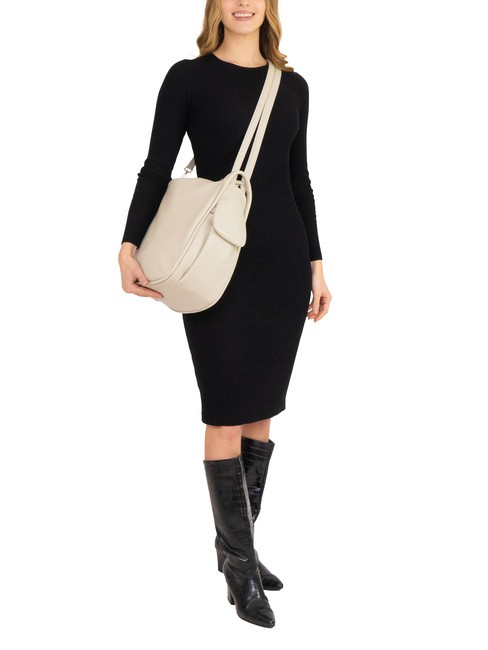 TRIO Rucsac din piele Nappa gheaţă - Genți femei