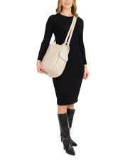 LESAC TRIO Rucsac din piele Nappa gheaţă - Genți femei - 6