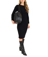 LESAC TRIO Rucsac din piele Nappa negru19 - Genți femei - 4