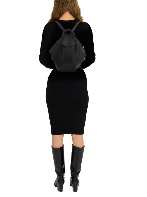 TRIO Rucsac din piele Nappa negru19 - Genți femei