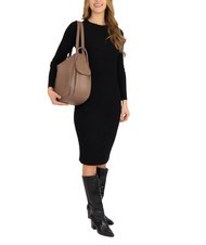 LESAC TRIO Rucsac din piele Nappa maro - Genți femei - 4