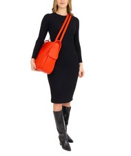 LESAC TRIO Rucsac din piele Nappa roșu30 - Genți femei - 6