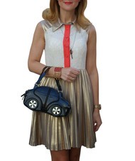 BRACCIALINI Carina Geantă de mână, cu curea de umăr negru - Genți femei - 7