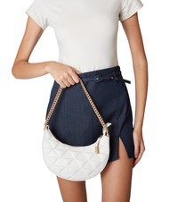 TOSCA BLU ADELE Geantă de umăr Crescent CORAL - Genți femei - 4