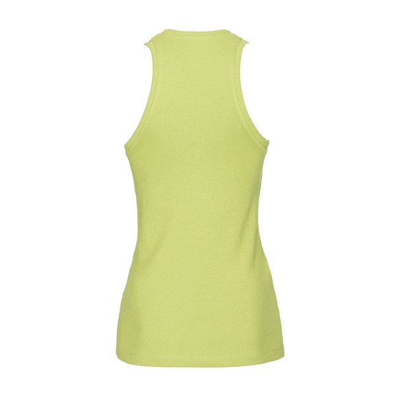DISTINTO Top cu nervuri verde palmier - tricou