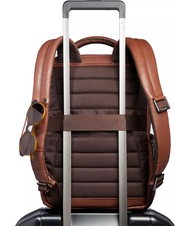 PIQUADRO CRONUS  Rucsac pentru PC de 13", din piele BROWN - Rucsacuri pentru laptop - 4