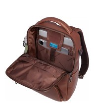 PIQUADRO CRONUS  Rucsac pentru PC de 13", din piele BROWN - Rucsacuri pentru laptop - 5